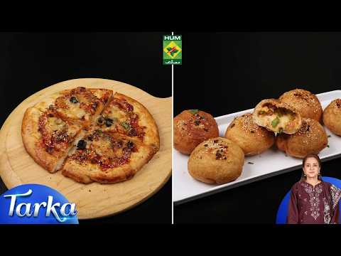 Best Of Tarka | Garlic Wings with Honey Glaze Sauce, Pizza Bun Fried | Rida Aftab | Masala Tv