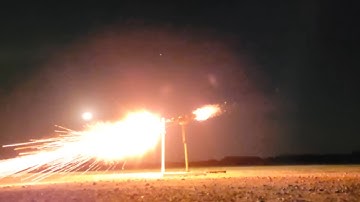 Perfect Launch of the 3D printed anti armor launcher!