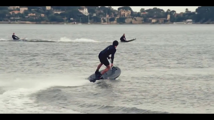 Motosurf - ein motorisiertes Surfbrett