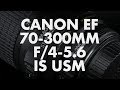 Lens Data - Canon EF 70-300mm f/4-5.6 IS USM Review