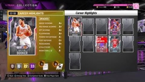 NBA 2K20 Myteam Galaxy Opal Devin Booker Career Highlights Locker Code