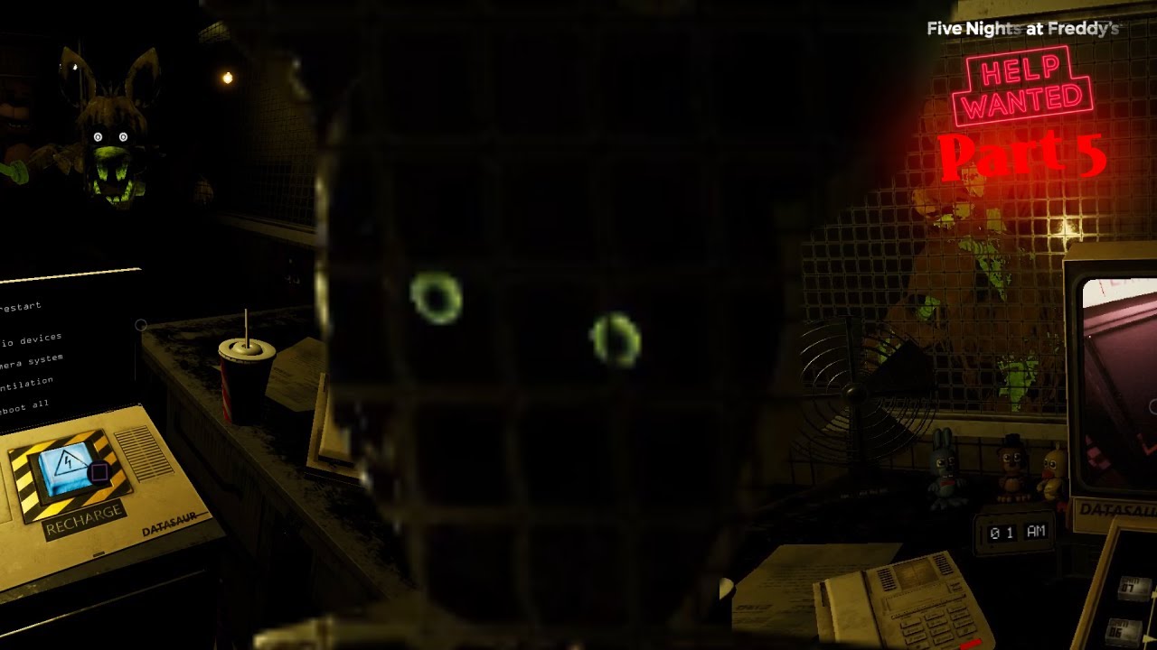 Fnaf 3 Levels Are Easy Five Nights At Freddy's VR Help Wanted (Part 5