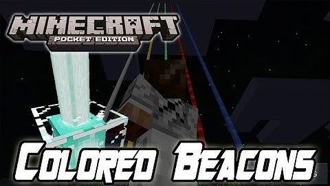 COLORED BEACONS! Minecraft PE: Mod Showcase [0.8.1]