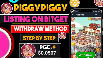 Piggy Piggy Airdrop Bind Exchange 🐷 || $PGC Airdrop Withdrawal || Claim PGC Tokens || $PGC Withdraw