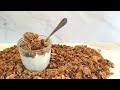 GRANOLA....how to make healthy and delicious homemade granola