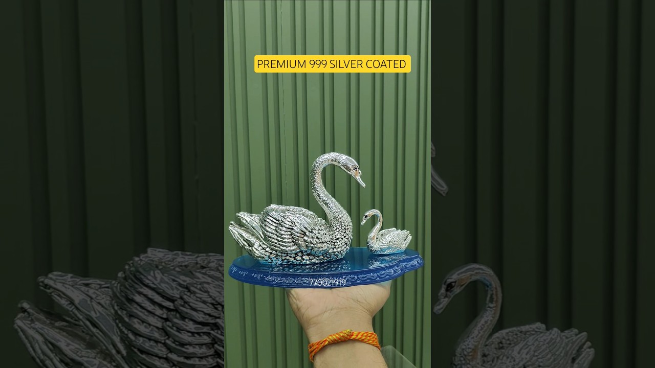 DUCK SET SILVER PLATED 