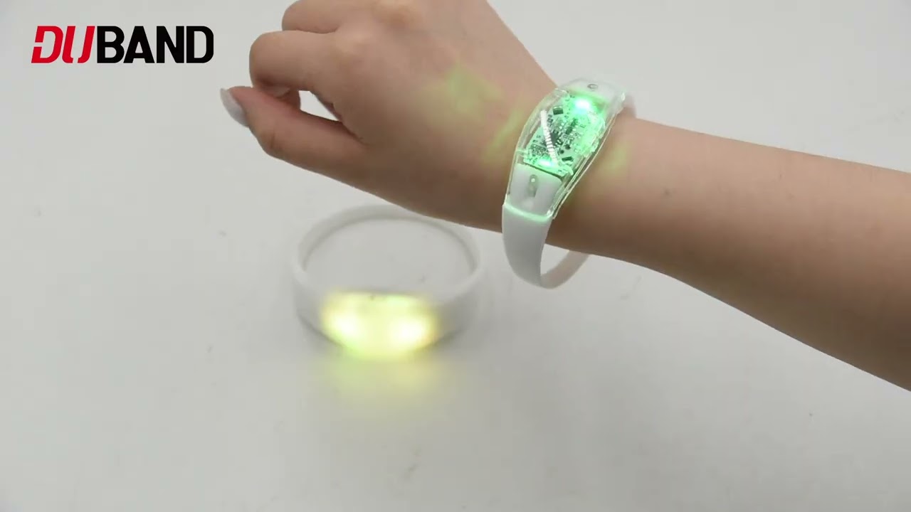 LED Silicone Flashing Wristbands | Glow Light Bracelets for Concerts, Parties & Events