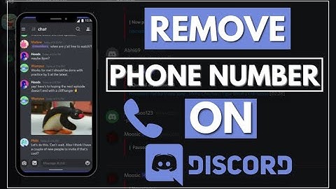 How to Remove or Add Phone number on Discord App | Switch Discord Phone Number (2022)