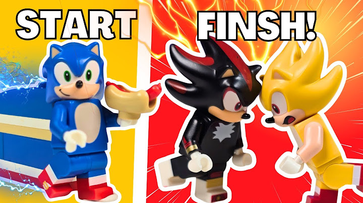 I Built Sonic's Life in LEGO!