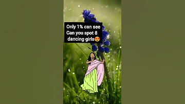 Can You Spot 8 Dancing Girls Trending Viral New Eyechallenge Watermagic Magic Quiztime 