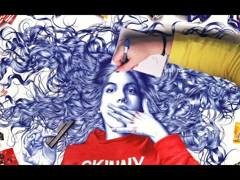 MIA - SPEED DRAWING by HELENA HAUSS - Short Version