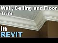 Floor, Wall, Ceiling Trim in Revit Tutorial