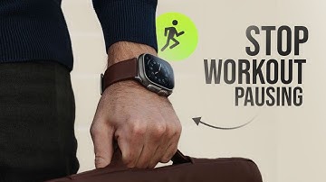 How to Stop Apple Watch from Pausing during Workout (tutorial)