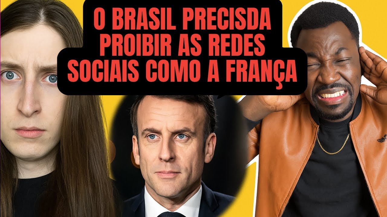 A FRANÇA VAI PROIBIR ⛔️ AS REDES SOCIAIS | O BRASIL TAMBÉM PRECISA FAZER ISSO | URGENTE 🚨