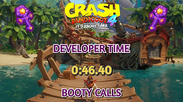 Crash 4 Developer Times: Booty Calls In 0:46.40