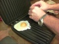 How to "Fry" Eggs on the George Foreman Grill.