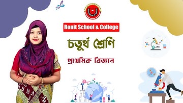 Class 4 Science Chapter-3 Part-2 ||চতুর্থ শ্রেণি বিজ্ঞান অধ্যায়-৩ পাঠ-২|| Ronit School & College