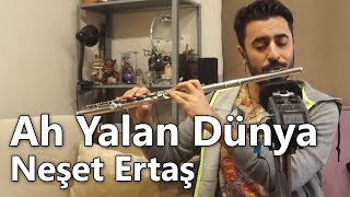 Video thumbnail of "Ah Yalan Dünya - Neşet Ertaş | Flüt Solo - Mustafa Tuna"