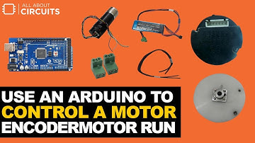 Use an Arduino to Control a Motor - EncoderMotor Run