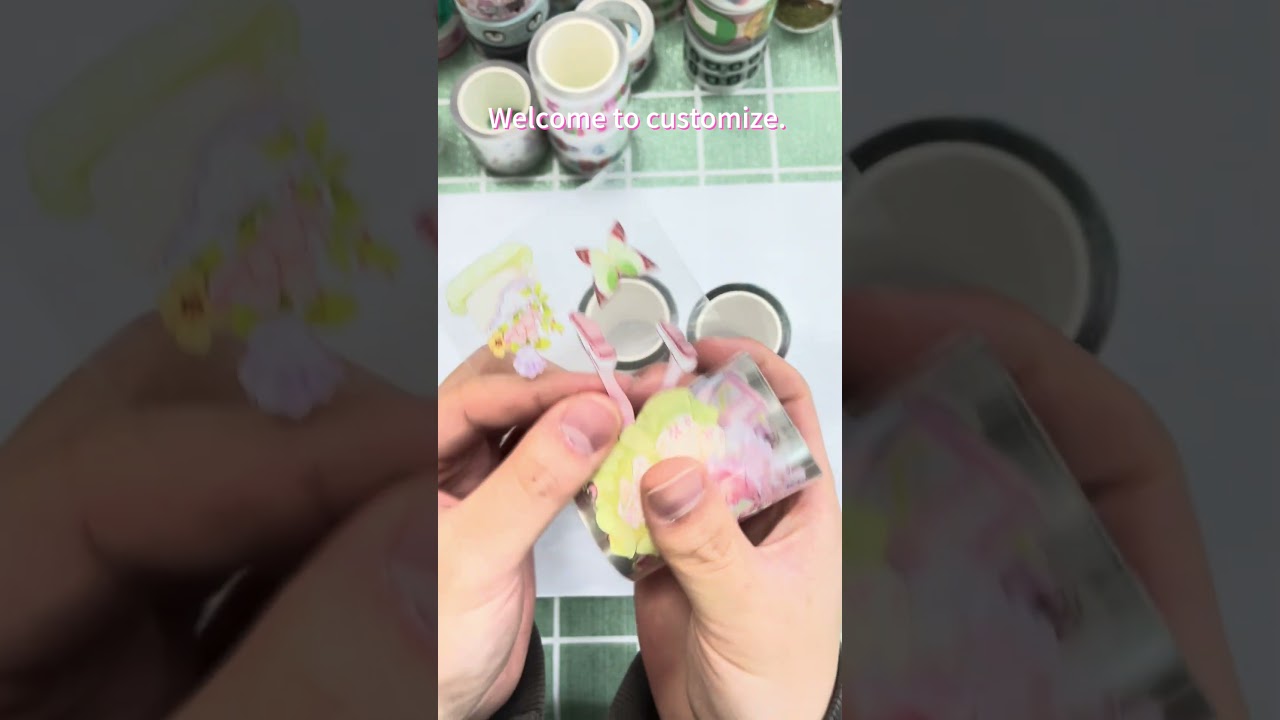 🙌NEW Product - Washi PET tape 