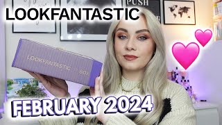 LOOK FANTASTIC BEAUTY BOX FEBRUARY 2024 UNBOXING | FEEL THE LOVE 💗  | MISS BOUX