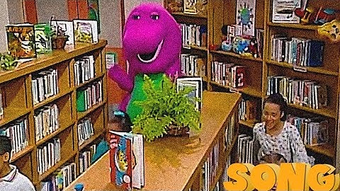 The Library! 💜💚💛 | Barney | SONG | SUBSCRIBE