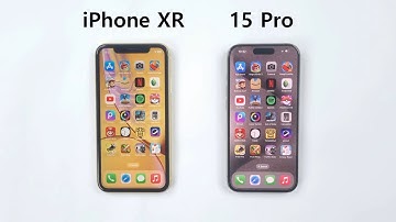 iPhone 15 Pro vs iPhone XR - SPEED TEST!