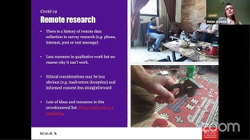 KCL Geography: Talking To People