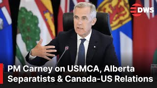 Watch Canadian Pm Mark Carney On Usmca Alberta Separatists U0026 Canadaus Relations  Ac1e