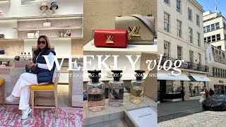 VLOG | COME LUXURY SHOPPING WITH ME IN LOUIS VUITTON | SPRING HOMEWARE SHOPPING | Edwigealamode