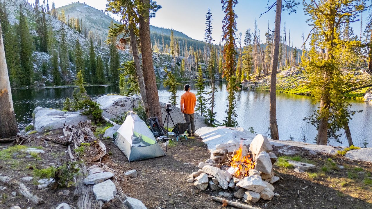 Waking Up Next to a Moose in the Trinity Mountains