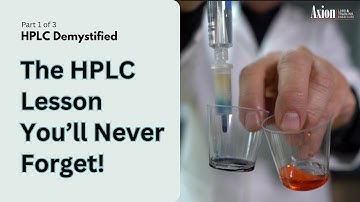 HPLC Demystified Part 1 | Chromatography Theory Explained With Kool-Aid