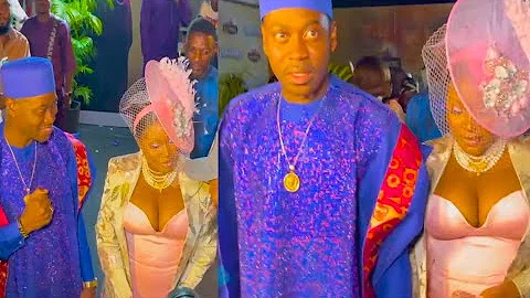 Get Ready To Be Wowed As Lateef Adedimeji &his Wife Steal The Show at Toyin Abraham's Movie Premiere