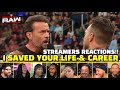 CM Punk and LA Knight Face to Face Full Segment Streamers Reactions Compilation | WWE RAW 11 Aug