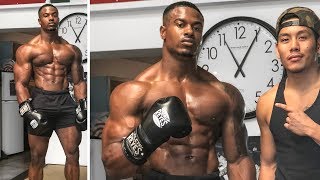 LEARNING TO BOX PLUS FULL CHEST ROUTINE | VLOG 13 LEARNING TO BOX PLUS FULL CHEST ROUTINE | VLOG 13
