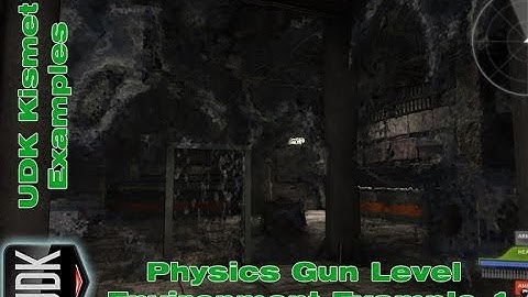 UDK Physics Gun Level Environment 01 | Progress Example by Devin Sherry