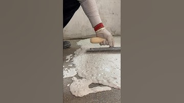 Terrazzo Floor Leveling Process | Epoxy Terrazzo Installation #terrazzo #designinspo #terrazzomagic