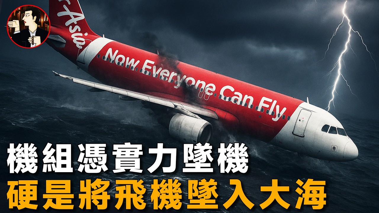 自毁式坠机,机组骚操作硬是将飞机坠海,162人无人生还-Indonesia AirAsia Flight 8501