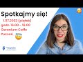 🥳Spotkajmy się! - 1.07 (piątek) - Geranium Caffe - Poznań! Do zobaczenia😍