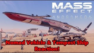 Black & White Gaming Reaction: Mass Effect Andromeda Nomad & Tempest Details