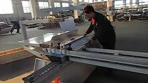 working video of cnc panel saw CNC 32TA 2