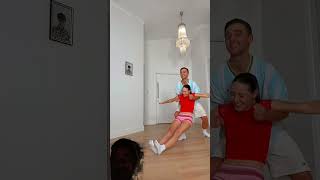 TRUST FALL GONE WRONG!😯👻#shorts