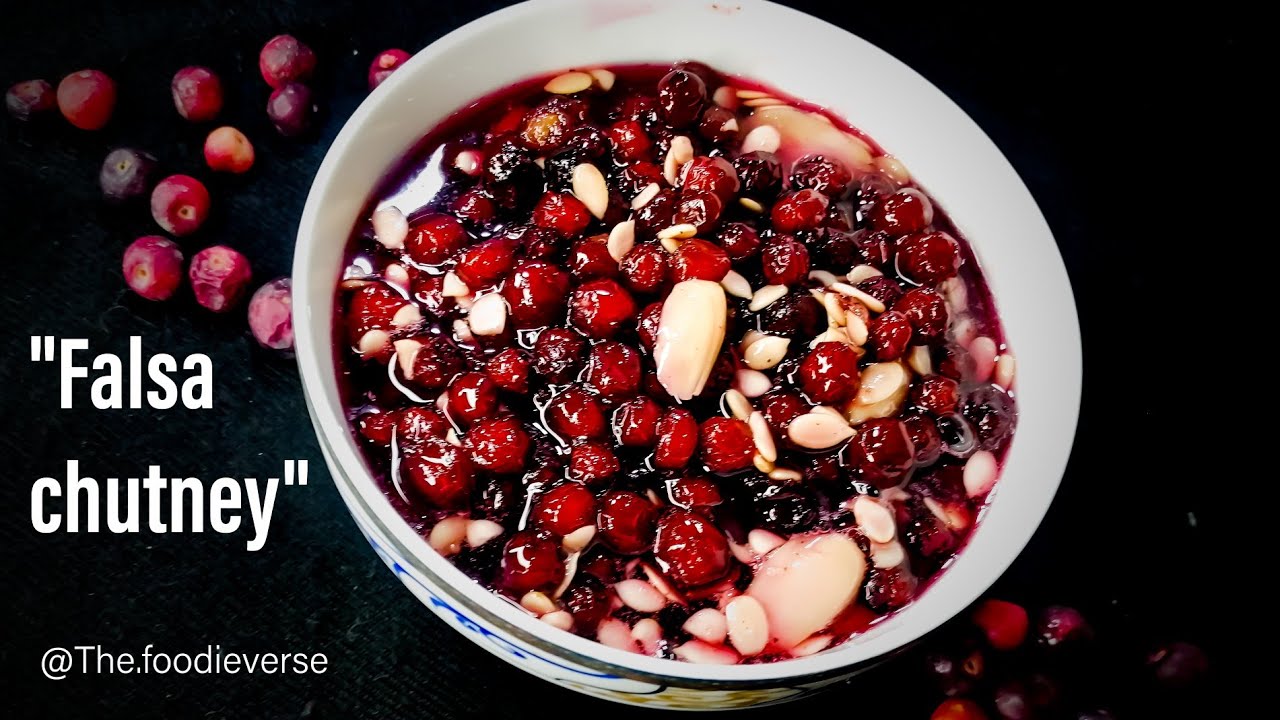 FALSA CHUTNEY | FALSA SAUCE | FALSAY KI CHUTNI RECIPE