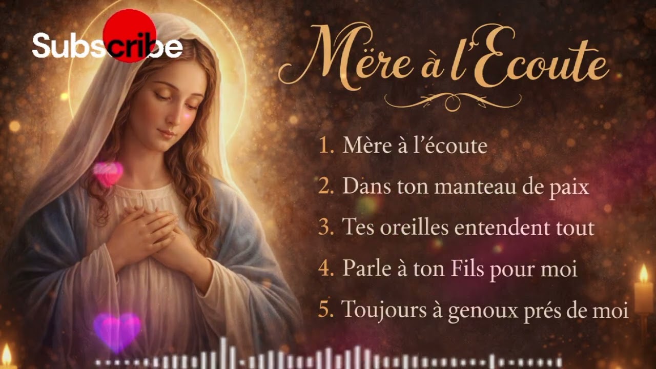 Marie mère à l'écoute | chant de méditation et de prière pour la période de carême 