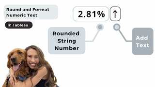 Quickly Round and Format Numeric Text in Tableau: Combine Text and Numbers with Precision