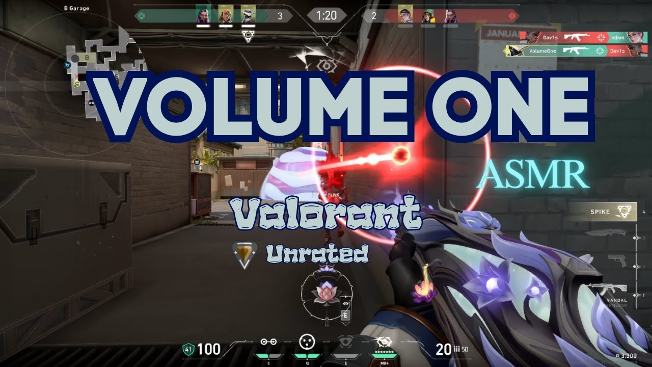 Valorant ASMR – Whisper Gameplay & Soft Keyboard Sounds (Unrated Bronze Gameplay)