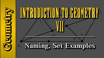 Geometry: Introduction to Geometry (Level 7 of 7) | Naming, Set Examples