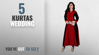 Top 10 Kurtas Wedding [2018]: BEST party wear Women's Designer kurti - COMFORTABLE Princess cut screenshot 2