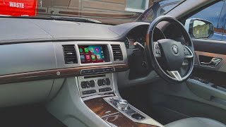 JAGUAR XF 2013 - Wireless Apple CarPlay, Android Auto, Screen Mirroring Interface onto OEM Does Jaguar Xf Have Apple Carplay
