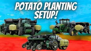 How we plant 1200 acres of potatoes in 7 days!